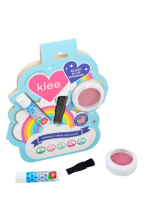 Klee Kids Kids' Sweet Cherry Sparkles Mineral Play Makeup Duo in Pink at Nordstrom
