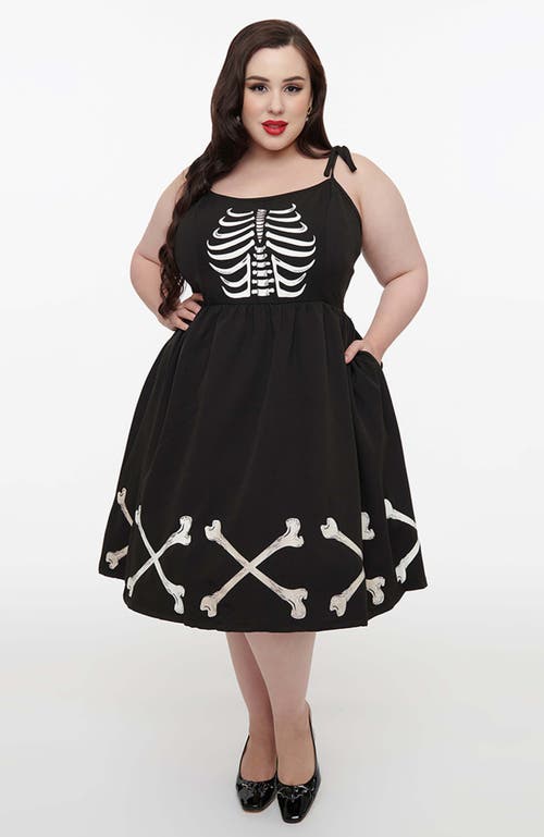 UNIQUE VINTAGE UNIQUE VINTAGE PLUS SIZE BOBBIE SWING DRESS 