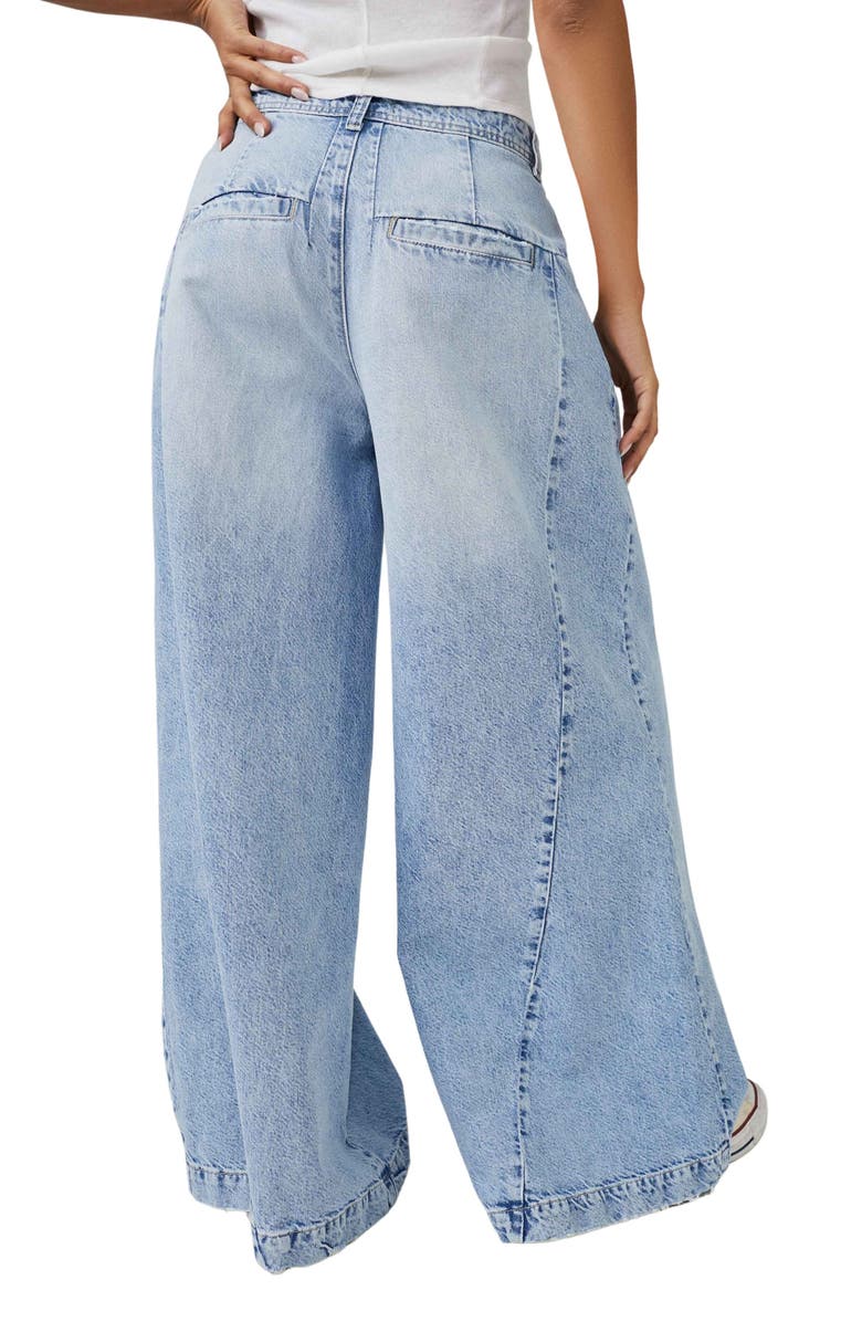 Free People Equinox Wide Leg Trouser Jeans | Nordstrom