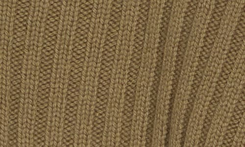 Vince Ribbed Wool And Cashmere-blend Cardigan In Artichoke
