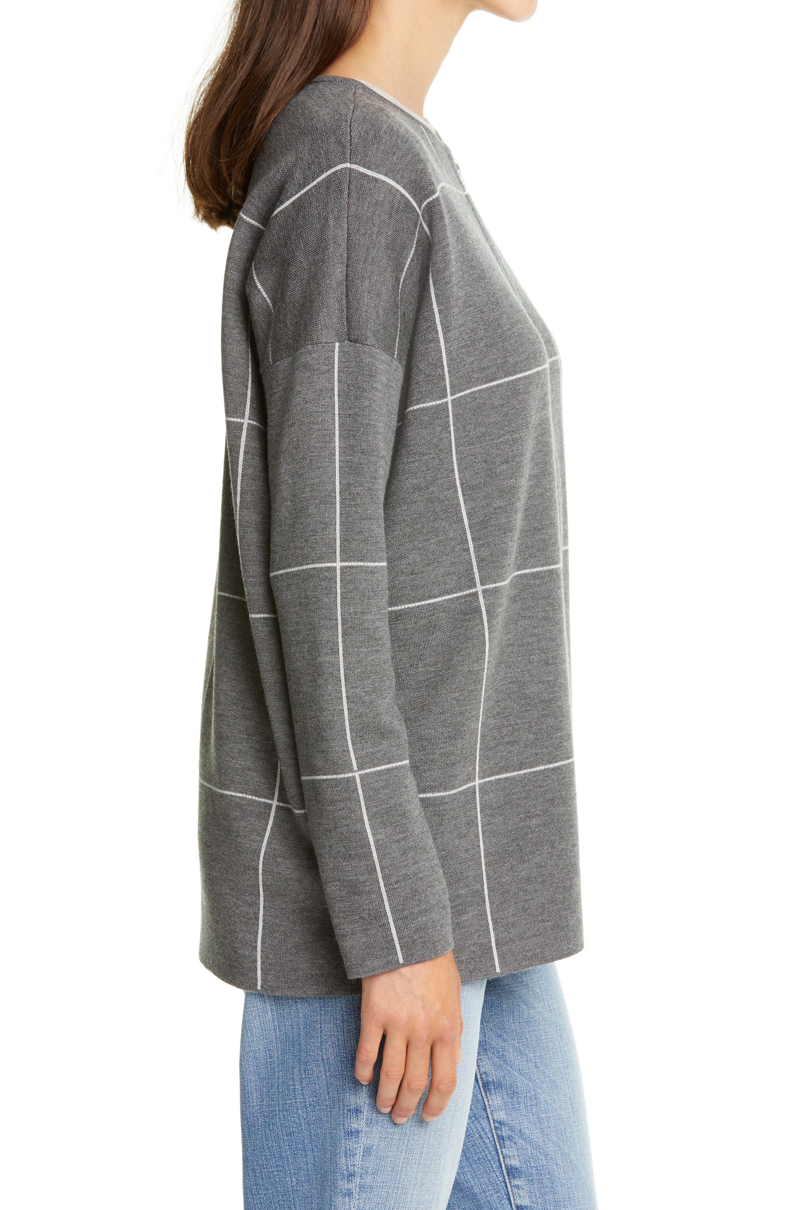 eileen fisher merino wool cardigan