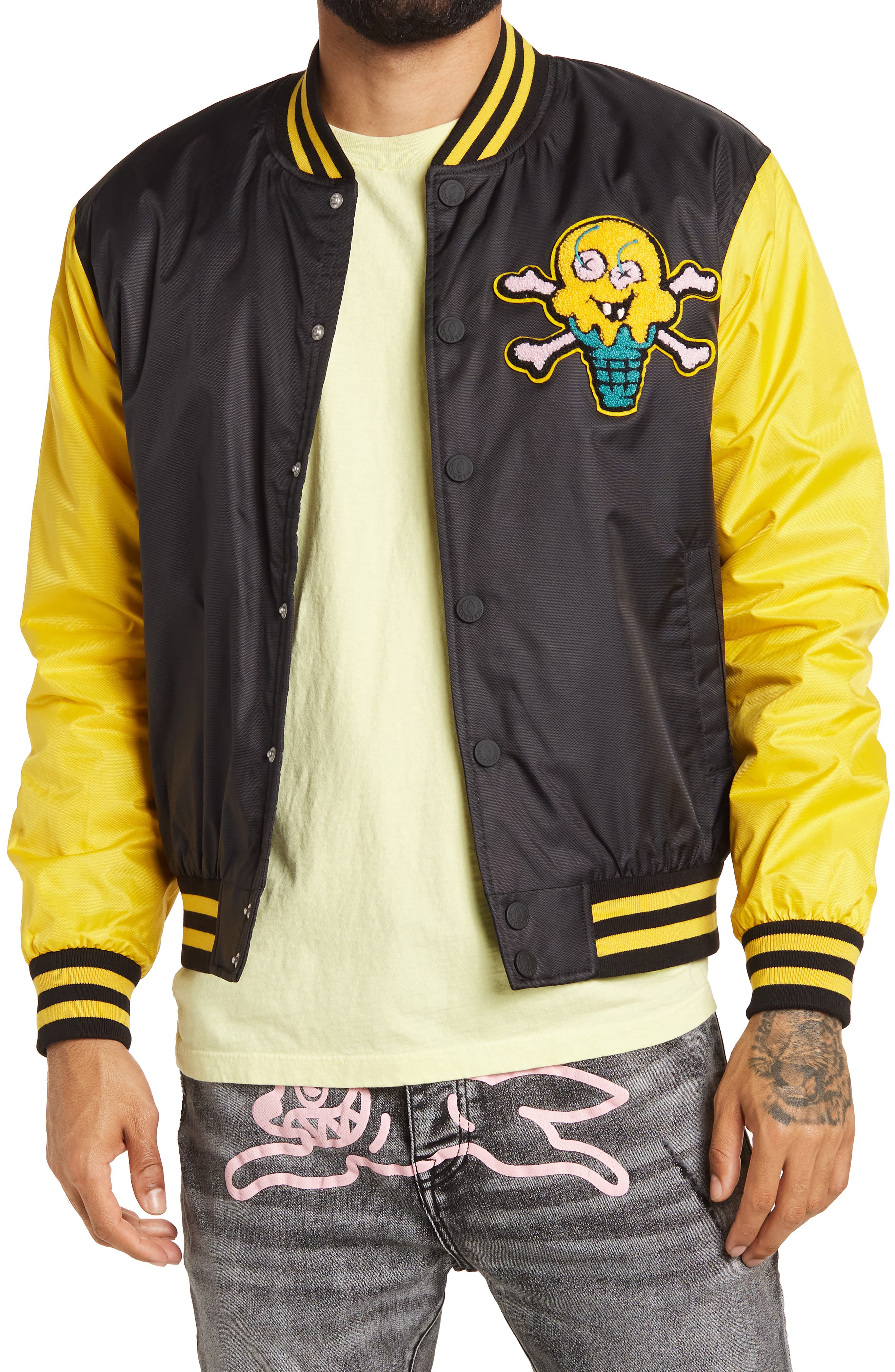 ice cream bomber jacket