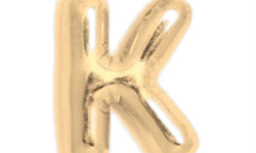 Petit Moments Bubble Initial Necklace In Gold - K