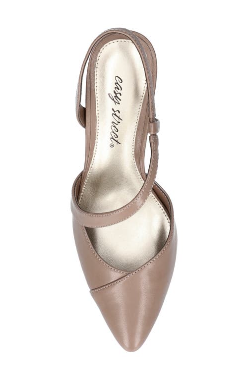 EASY STREET EASY STREET EMERALD SLINGBACK POINTED TOE PUMP