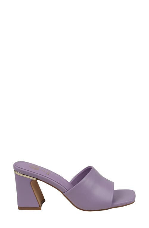 Good Choice New York Soho Slide Sandal In Lilac