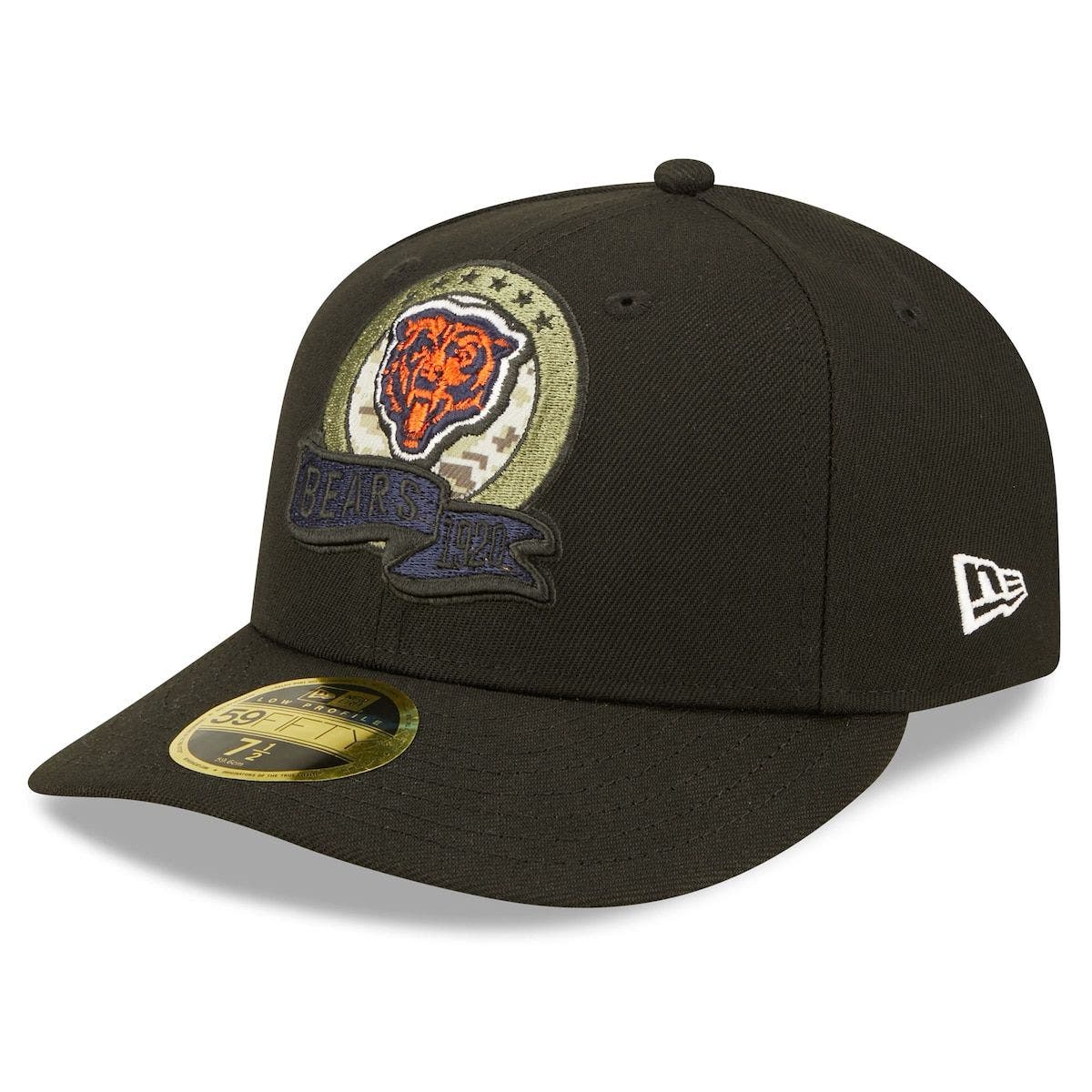 Casquette Tricotée NFL Chicago Bears New Era - Édition Salute To Service - Taille Unique