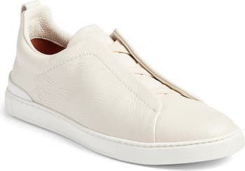 Ermenegildo zegna discount manhattan leather sneakers