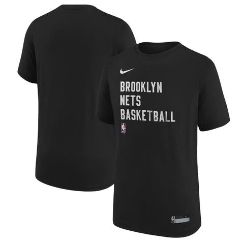 Youth Jordan Brand Black Brooklyn Nets Courtside Statement Edition