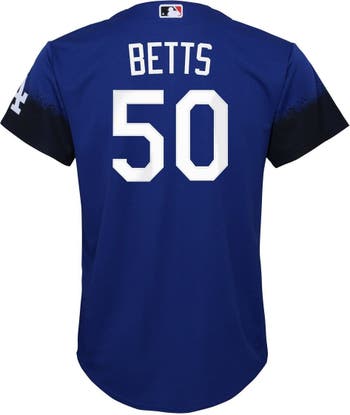 Nike Youth Nike Mookie Betts Royal Los Angeles Dodgers City Connect Replica  Player Jersey