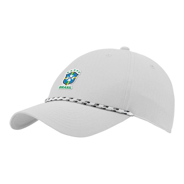 Nike Gray Brazil National Team Golf Legacy91 Adjustable Hat In Grey