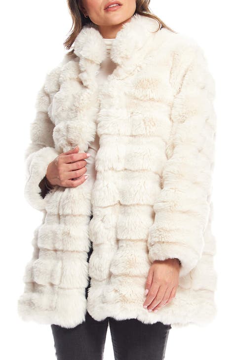 Shearling Ivory Off White Fur Fabric