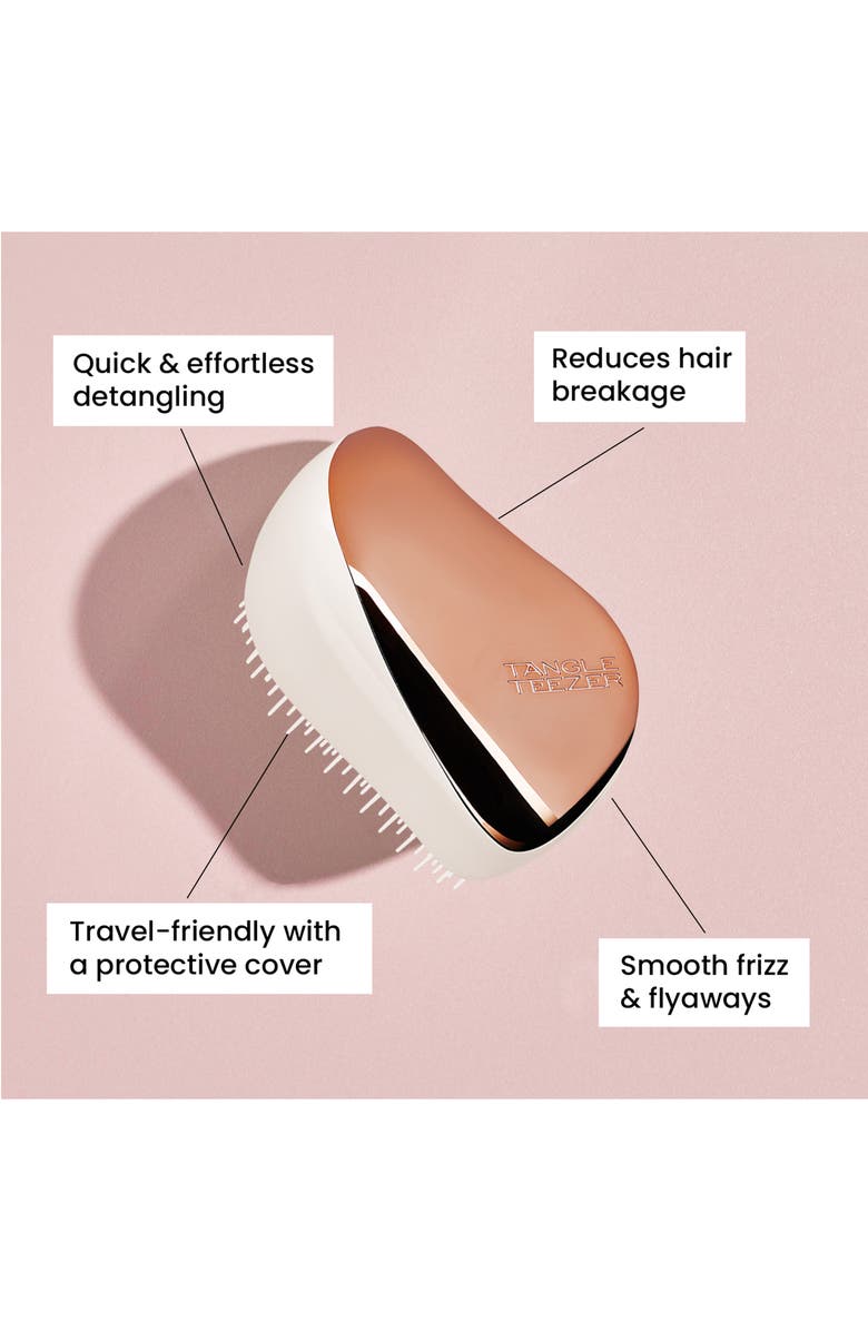 Tangle Teezer Compact Styler, Alternate, color, Gold/Ivory