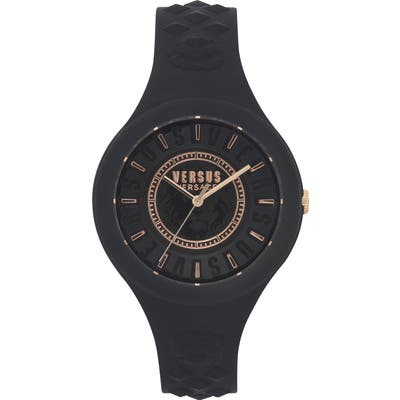 Versus Versace Fire Island Silicone Strap Watch,