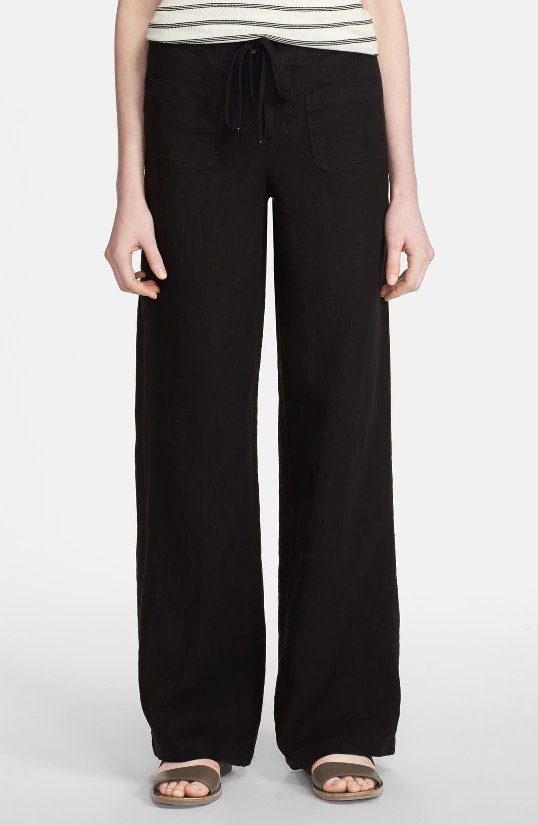 Vince 'Beach' Linen Pants Nordstrom