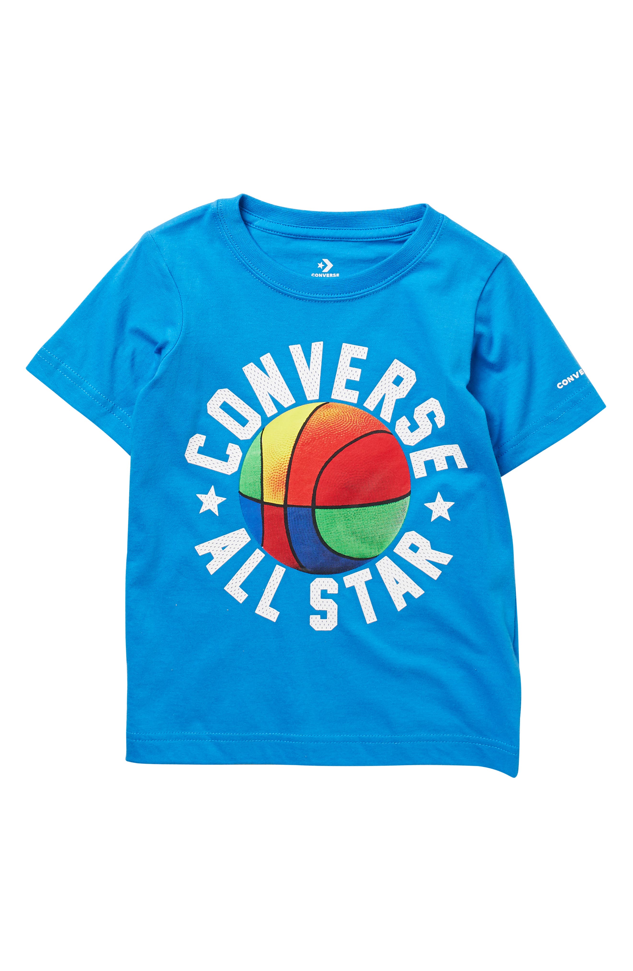 multicolor converse shirt