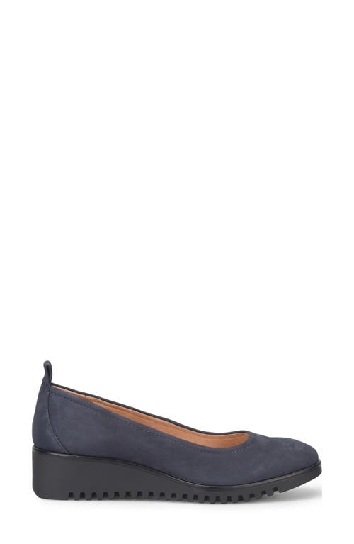 Shop Comfortiva Dillon Wedge Pump In Storm Blue