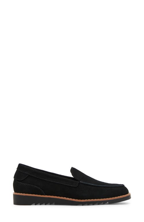 Blondo Libra Waterproof Loafer In Black Suede