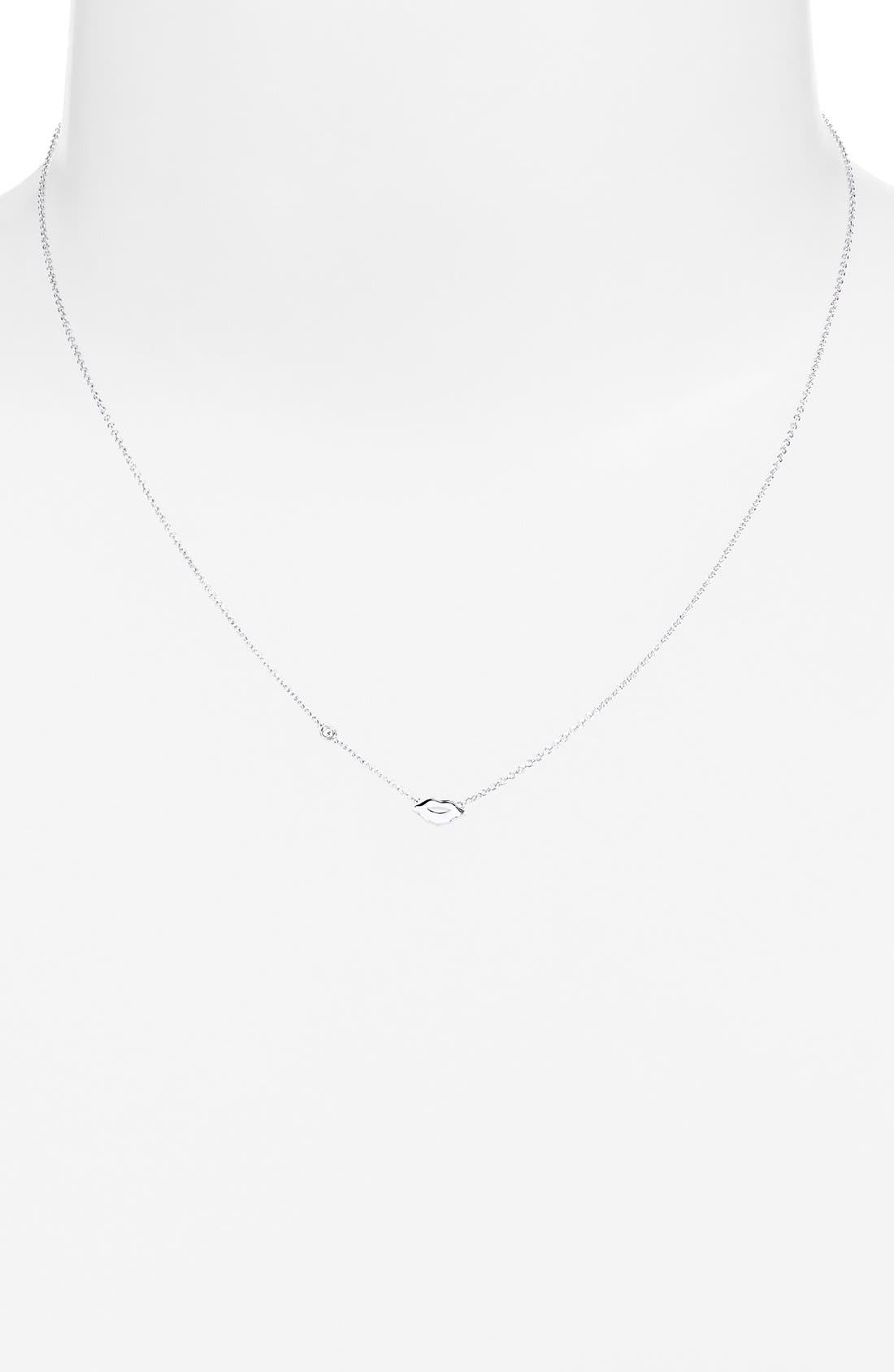 SHY BY SE | Diamond Lips Necklace - 0.015 ctw | Nordstrom Rack