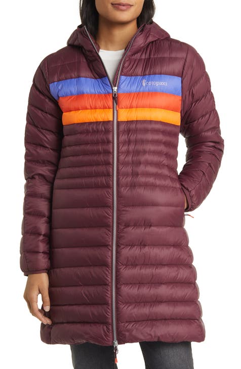 Burgundy parka hotsell jacket womens