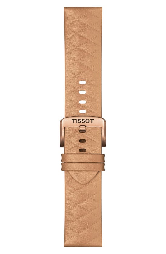 TISSOT TISSOT T-TOUCH CONNECT SOLAR SMART LEATHER STRAP WATCH, 47.5MM