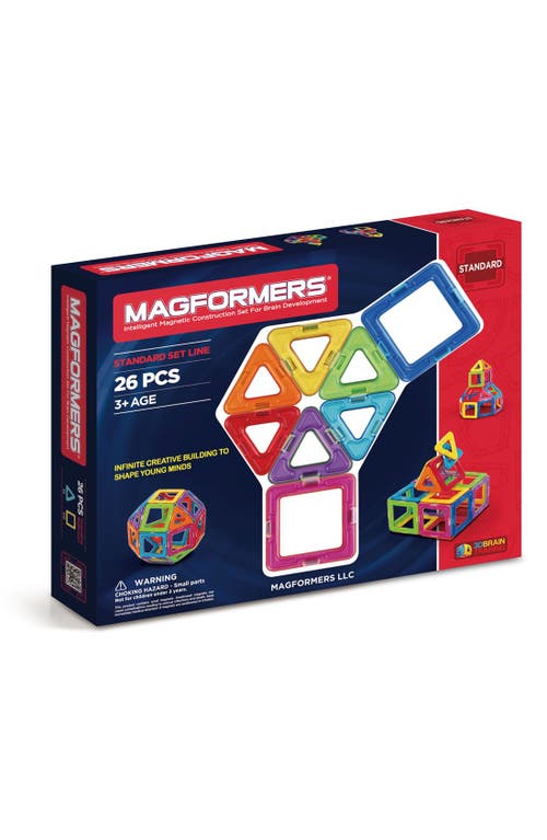 Magformers 'Standard' Magnetic 3D Construction Set in Rainbow at Nordstrom