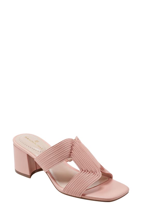 Shop Bandolino Merily 3 Heeled Sandal In Light Pink