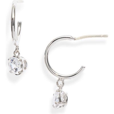 Kate Spade New York Mini Stone Huggie Hoop Earrings