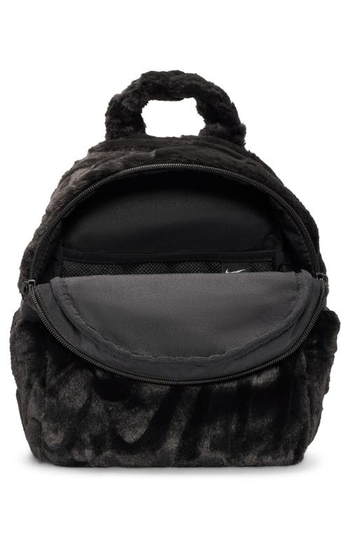 NIKE NIKE SPORTSWEAR FUTURA FAUX FUR MINI BACKPACK