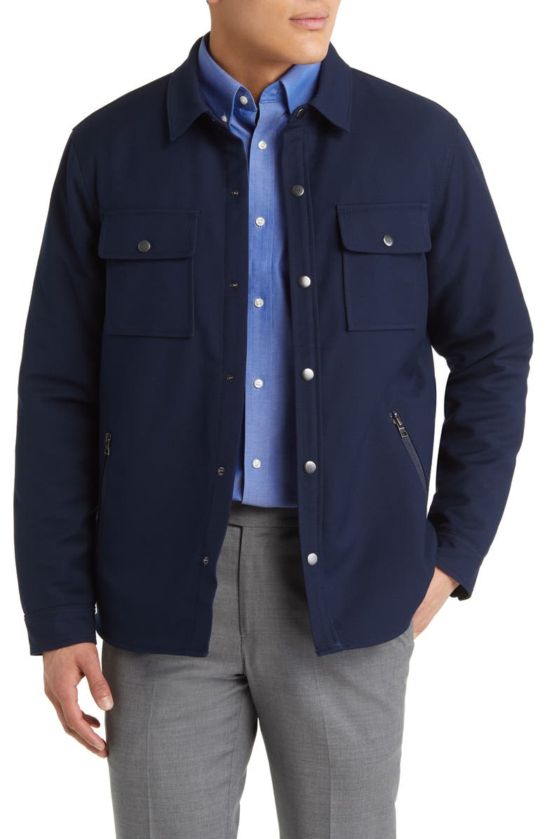 Nordstrom Tech-Smart Padded Shirt Jacket | Nordstrom