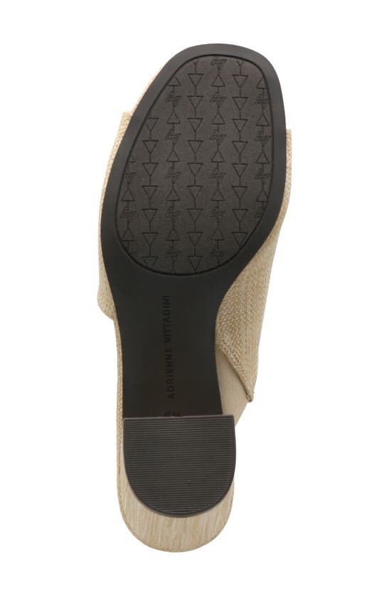 Adrienne Vittadini Albi Mule In Natural