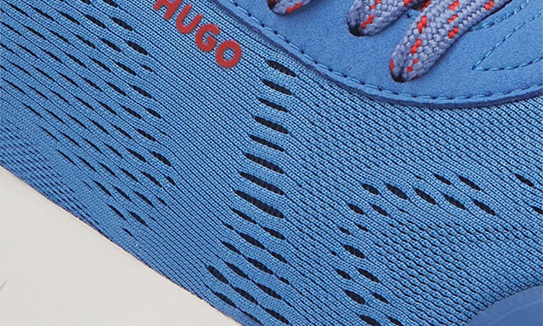 Hugo Boss Wayne Running Shoe In Open Blue