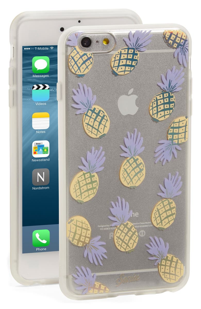 SONIX 'Pineapple' iPhone 6 & 6s Case, Main, color, RAINBOW