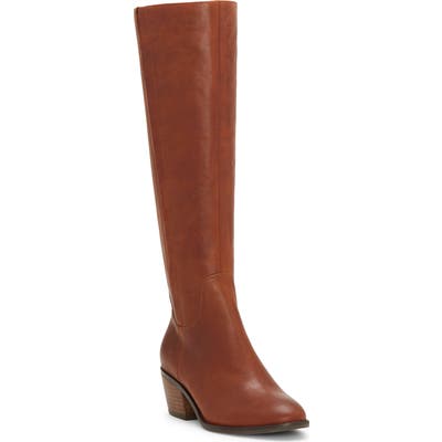 Lucky Brand Iscah Knee High Boot- Brown