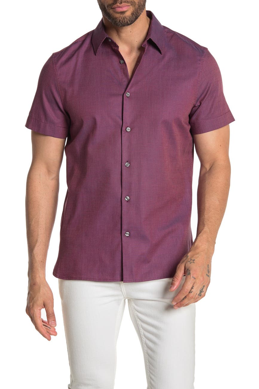 Perry Ellis | Short Sleeve Button Down Shirt | Nordstrom Rack
