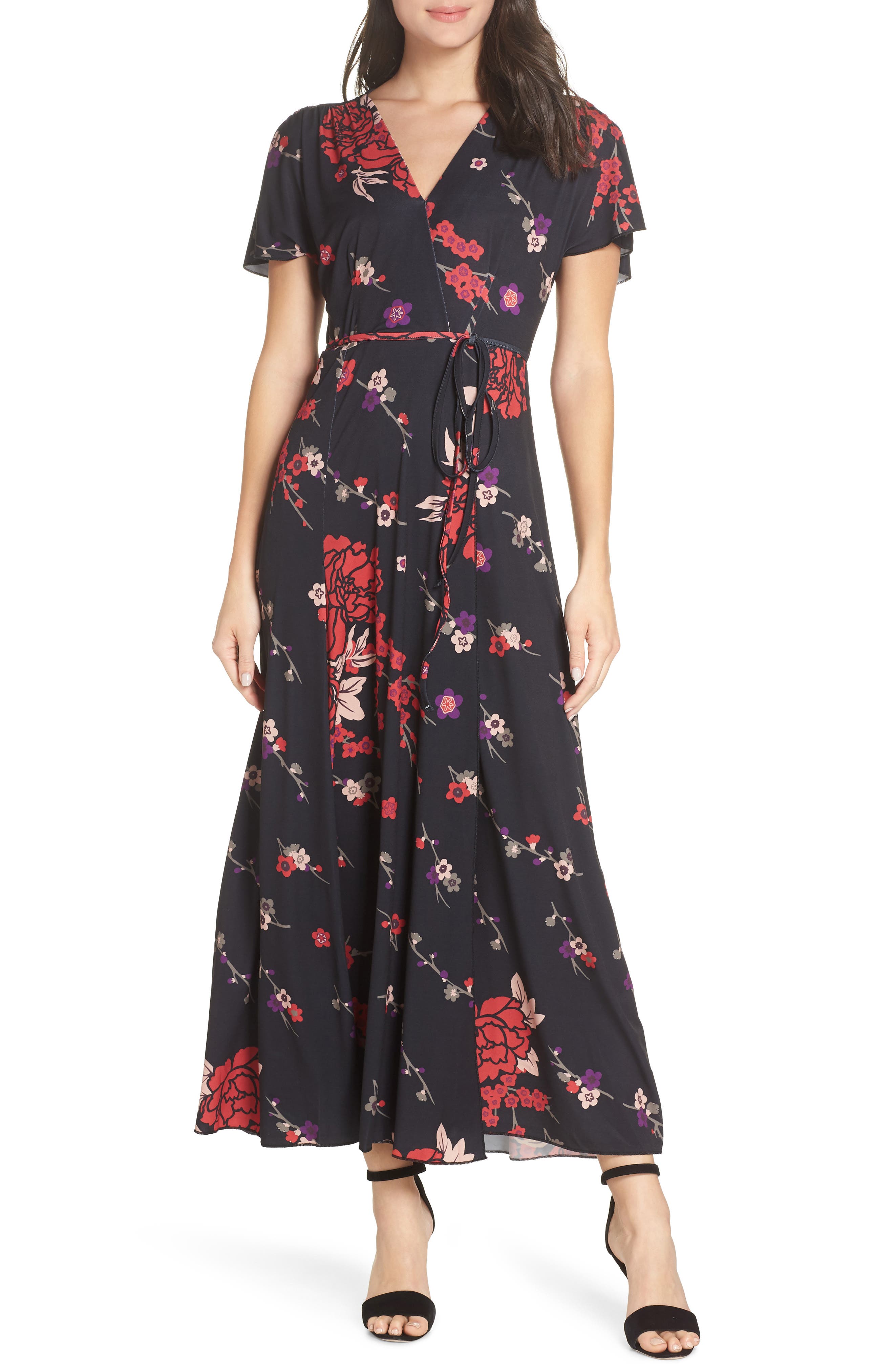 french maxi dress
