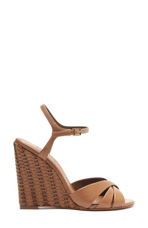 SCHUTZ SCHUTZ KEEFA ANKLE STRAP WEDGE SANDAL