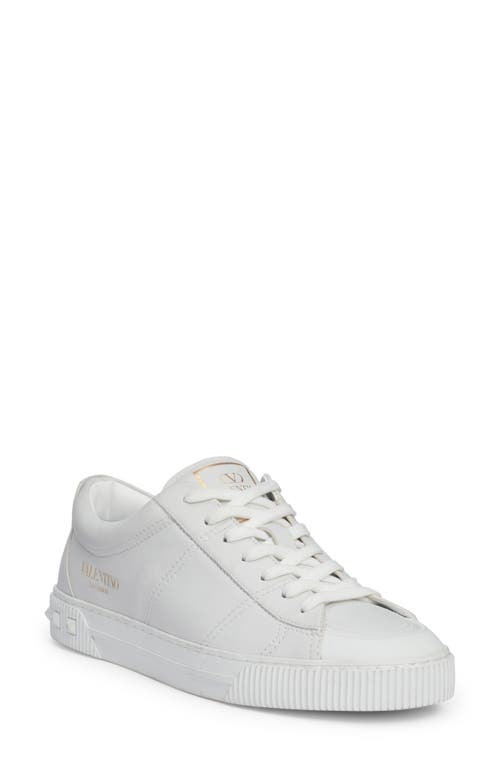 Shop Valentino Garavani Cityplanet Sneaker In 0bo-bianco/bianco