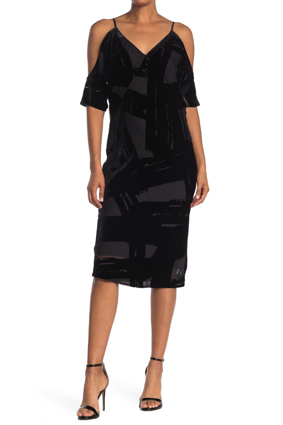 trina turk velvet dress