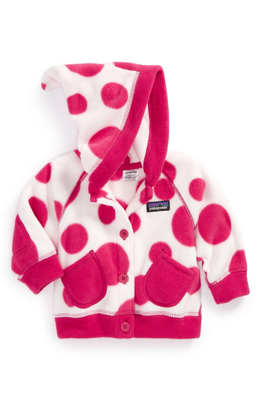 Patagonia 'Swirly Top' Fleece Jacket (Baby Girls) Nordstrom