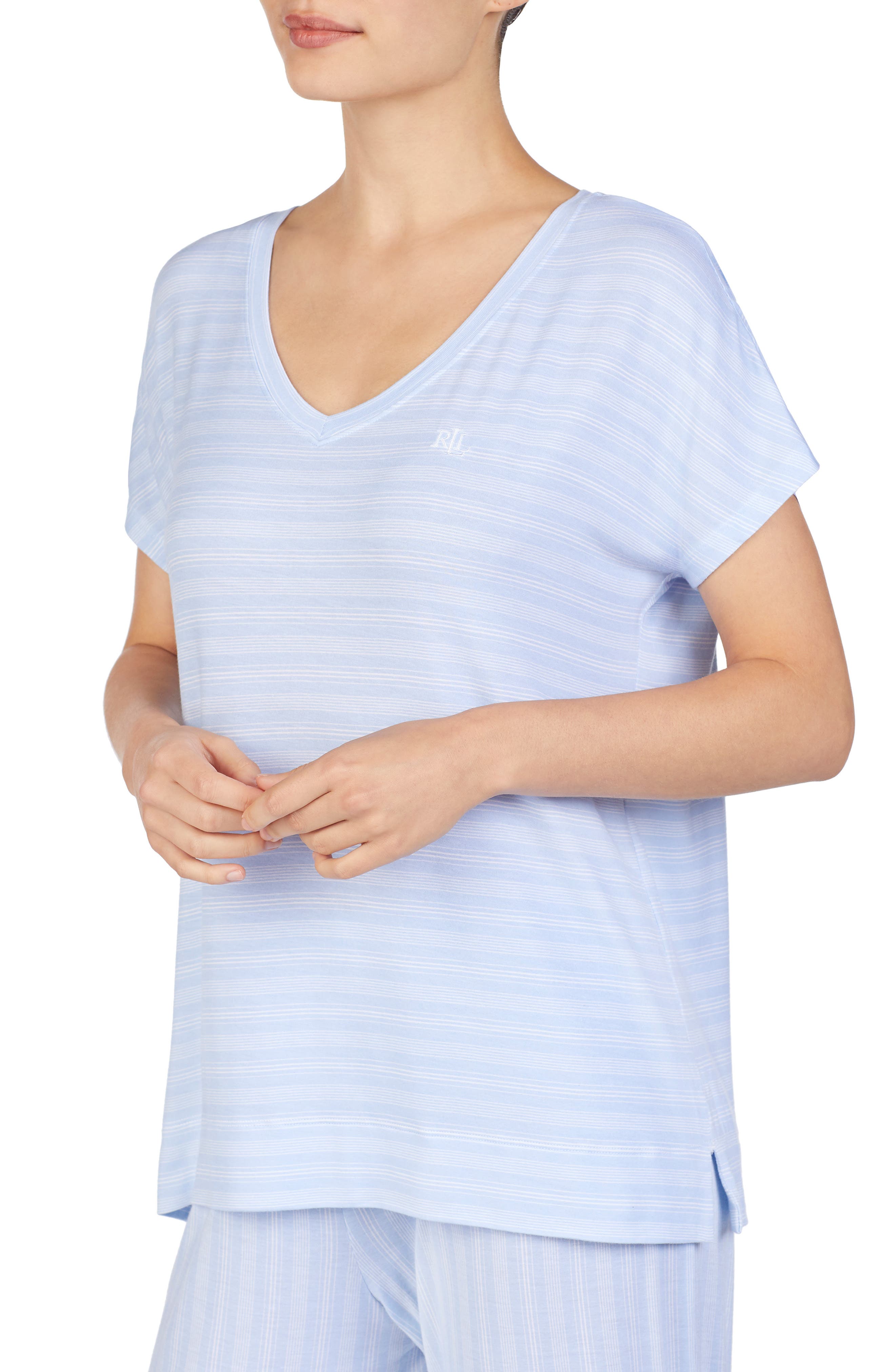 Lauren Ralph Lauren Pajama Tee, Blue