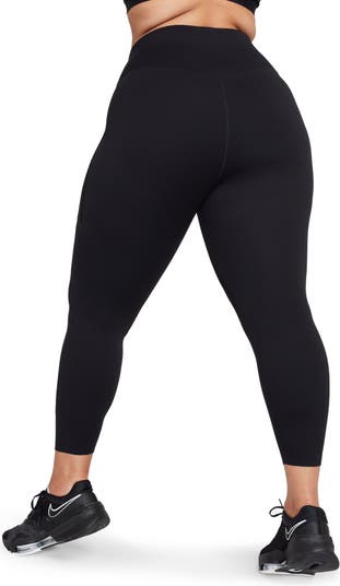 Nike Universa Women's Medium-Support High-Waisted 7/8 Leggings with Pockets  (Plus Size).