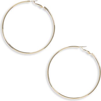 Panacea Gold Hoop Earrings | Nordstrom