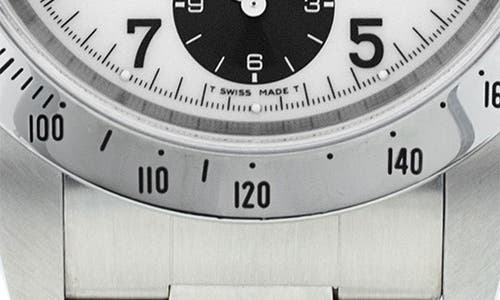 WATCHFINDER & CO. WATCHFINDER & CO. TUDOR PREOWNED 1997 PRINCE BRACELET CHRONOGRAPH WATCH, 40MM