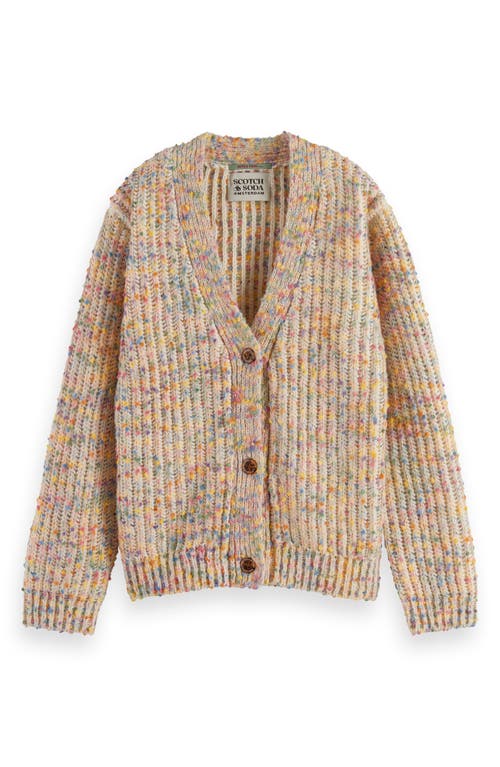 SCOTCH & SODA SCOTCH & SODA KIDS' MÉLANGE V-NECK CARDIGAN 