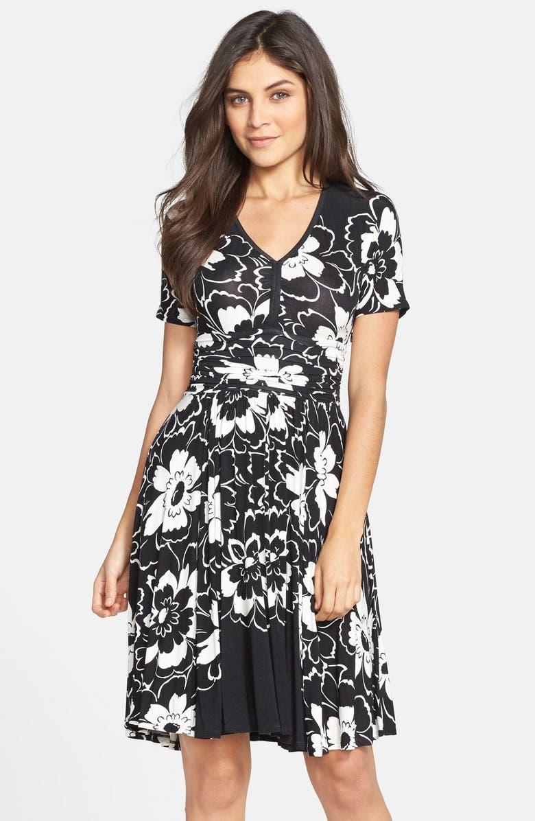 Plenty by Tracy Reese 'Hannah' Print Jersey Fit & Flare Dress | Nordstrom