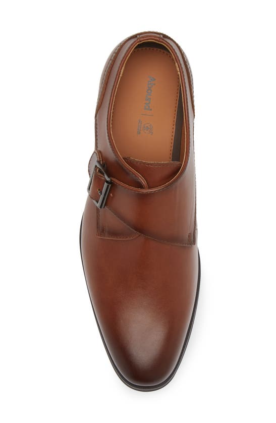 Abound Caden Single Monk Strap Loafer In Brown Patina