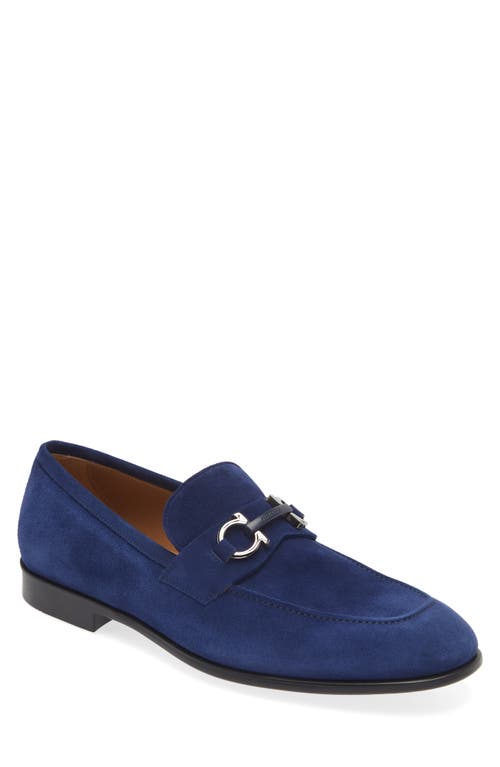 FERRAGAMO Foster Bit Loafer Indigo at Nordstrom,