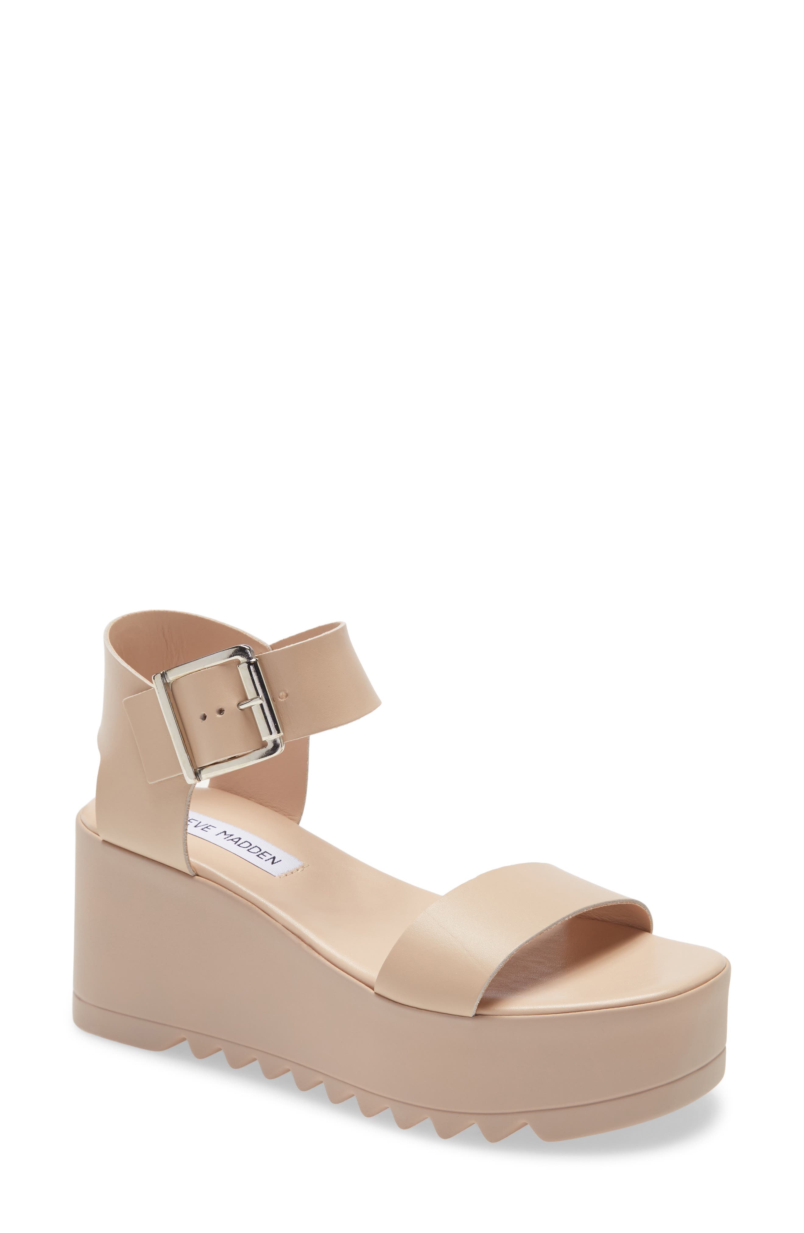 lake platform wedge sandal