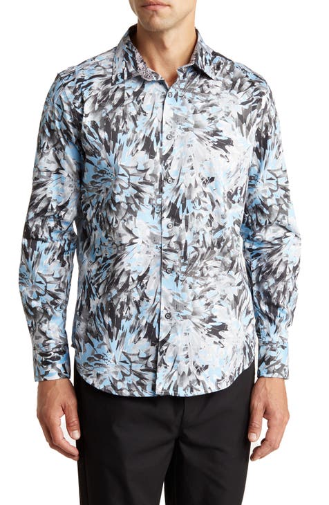 Sadler Floral Cotton Button-Up Shirt