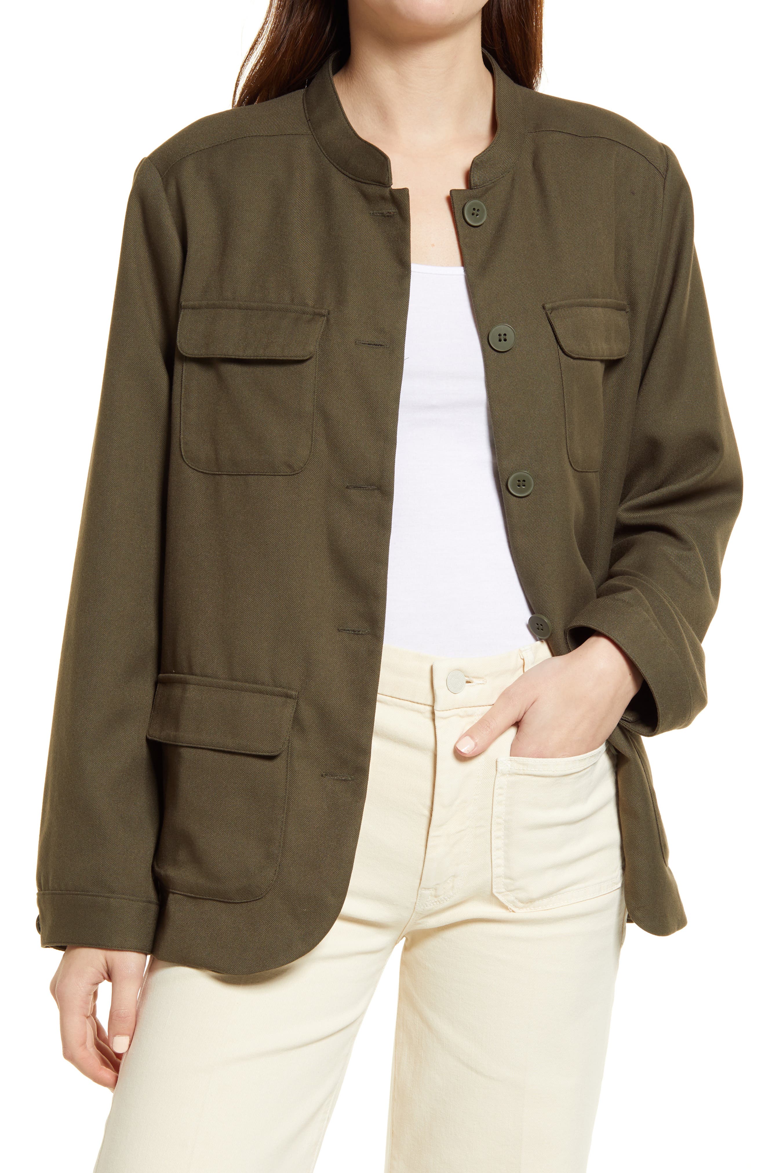 Bond Patch Pocket Twill Jacket | Nordstrom